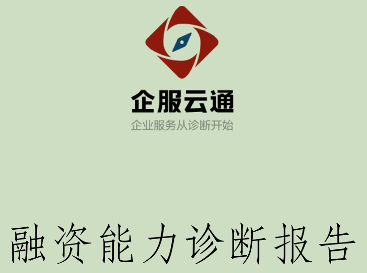融资能力诊断