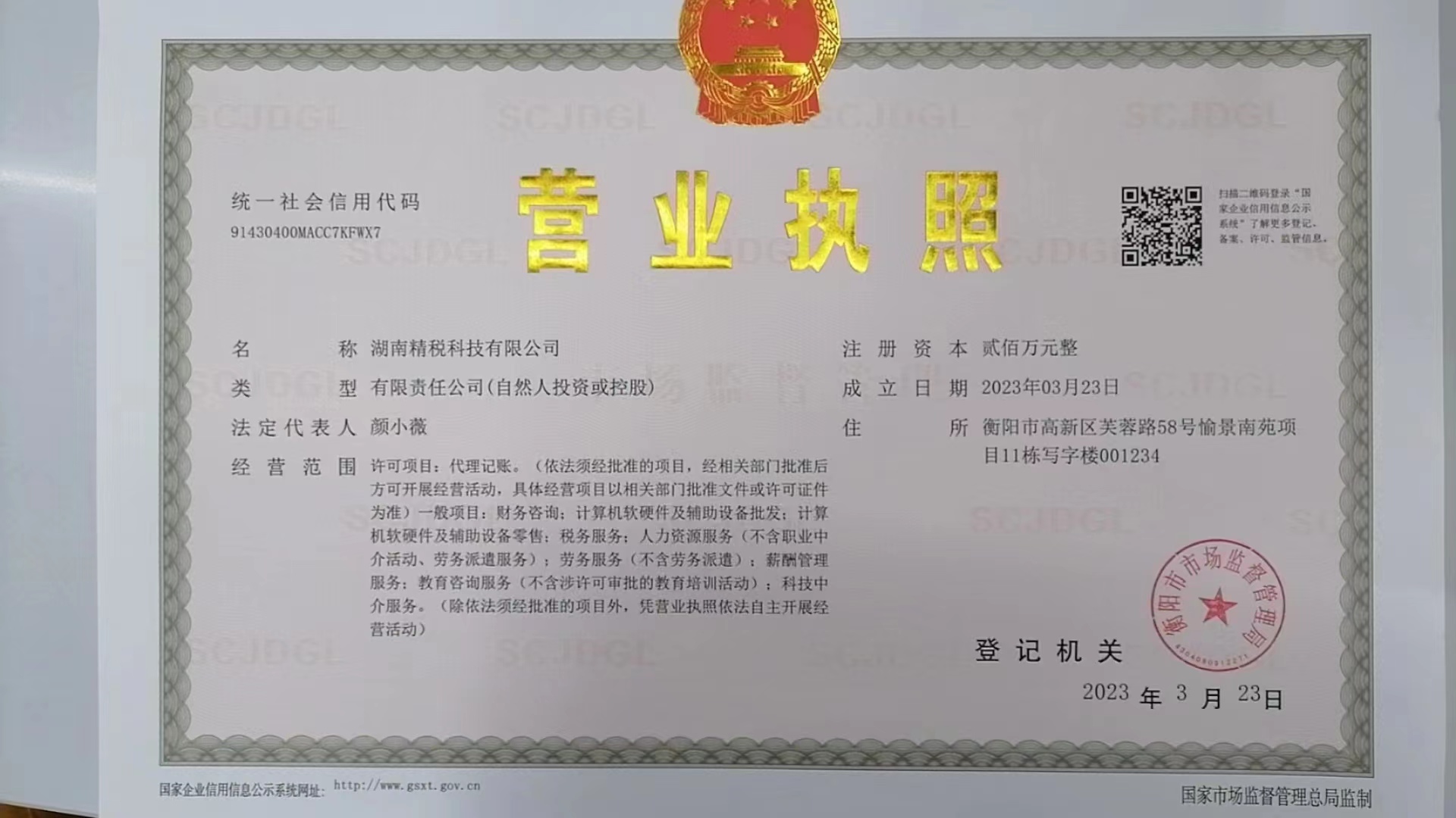 财税咨询