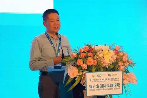 李荐所长在锂产业国际高峰论坛发表动力电池回收演讲