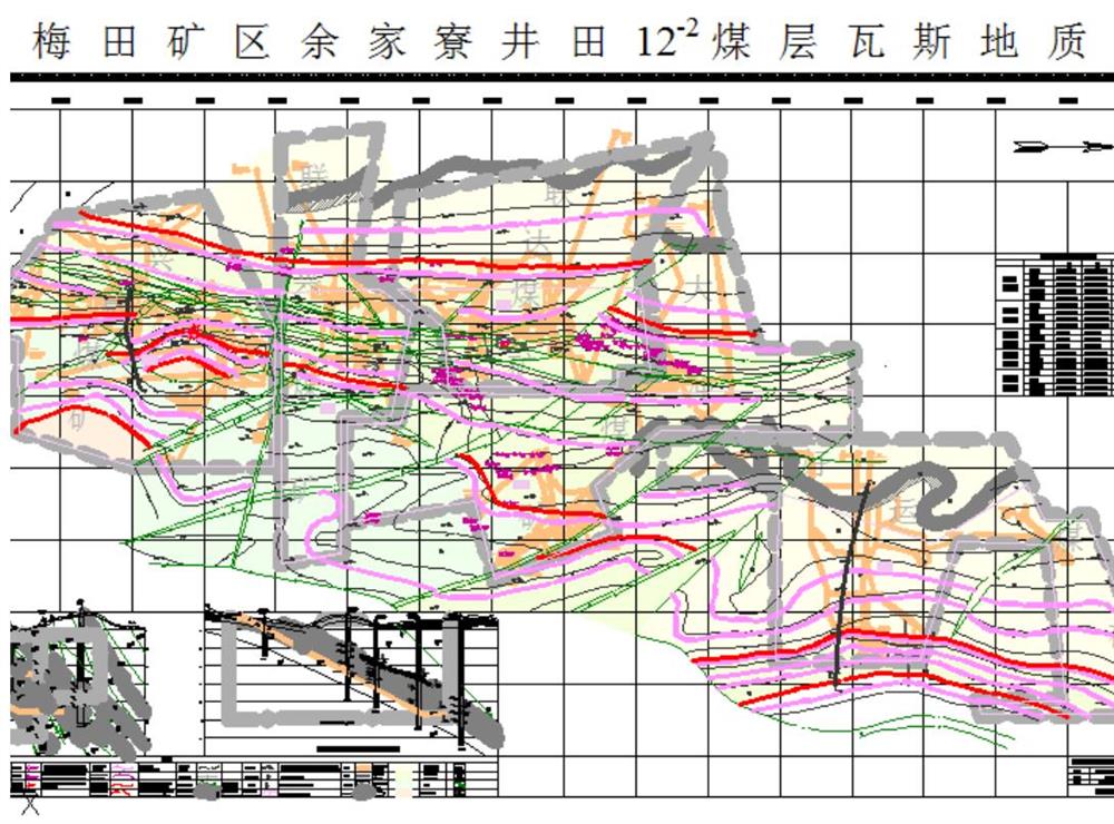 郴州市宜章县 突出矿井瓦斯基本参数测定及井田瓦斯地质图编制